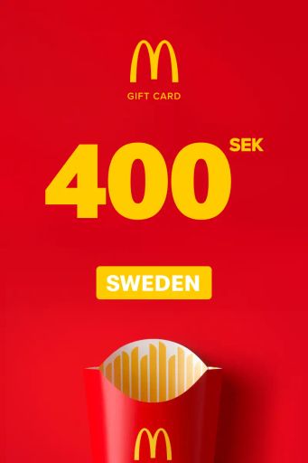 McDonald's 400 SEK Gift Card (Sweden) - Digital Key