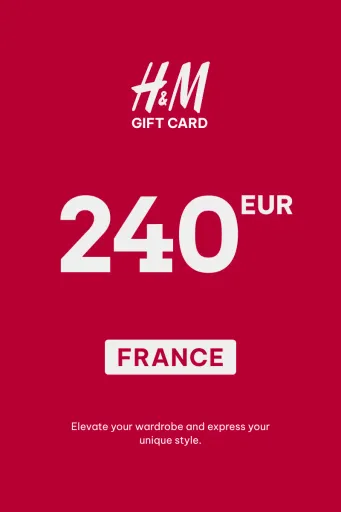 H&M 240 EUR Gift Card (France) - Digital Key