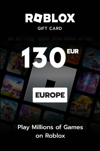 Roblox 130 EUR Gift Card (Europe) - Digital Key