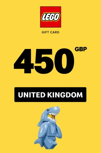 LEGO 450 GBP Gift Card (United Kingdom) - Digital Key