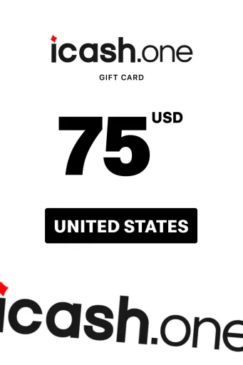 iCash.one 75 USD Gift Card (United States) - Digital Key