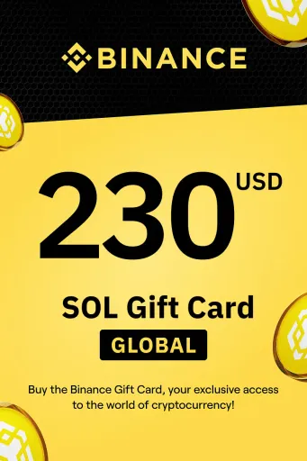Binance (SOL) 230 USD Gift Card (Global) - Digital Key