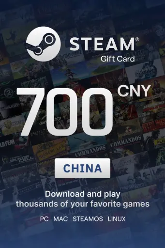 Steam Wallet 700 CNY Gift Card (China) - Digital Key