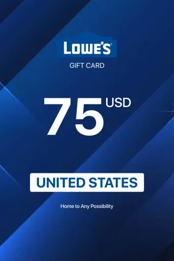Lowes 75 USD Gift Card (United States) - Digital Key