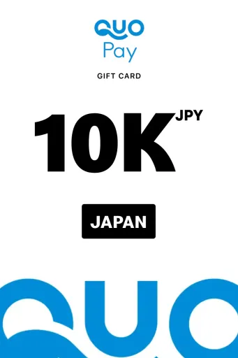 QUO Pay 10000 JPY Gift Card (Japan) - Digital Key