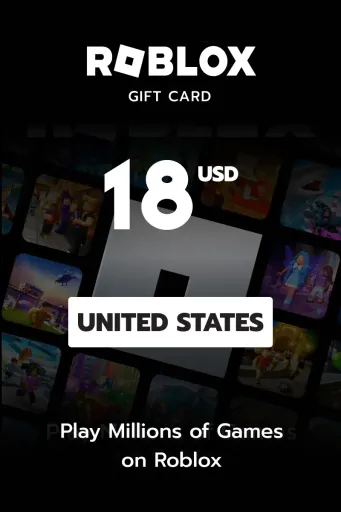 Roblox 18 USD Gift Card (United States) - Digital Key