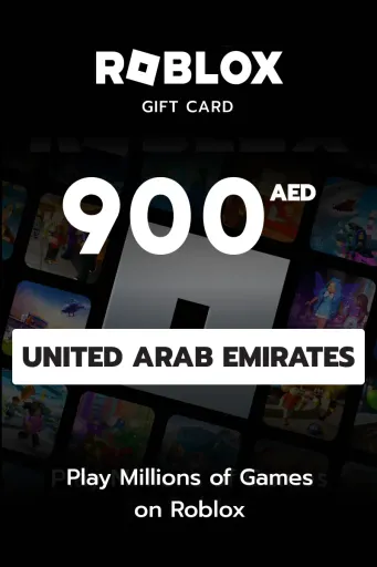 Roblox 900 AED Gift Card (United Arab Emirates) - Digital Key
