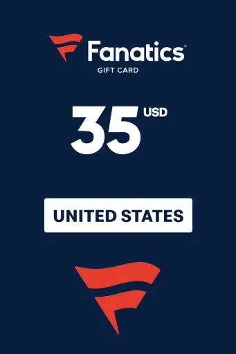 Fanatics 35 USD Gift Card (United States) - Digital Key