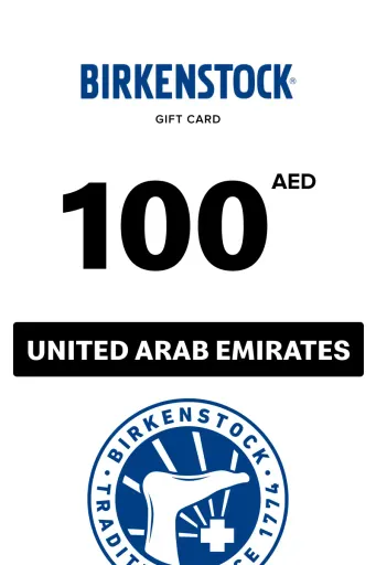 Birkenstock 100 AED Gift Card (United Arab Emirates) - Digital Key