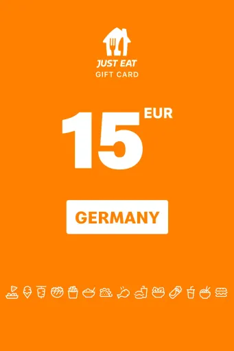 Product Image - Lieferando (Just Eat) 15 EUR Gift Card (Germany) - Digital Key