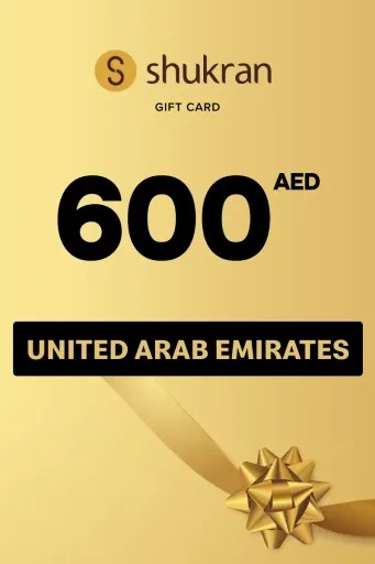Shukran 600 AED Gift Card (United Arab Emirates) - Digital Key