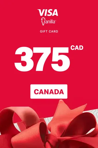 Vanilla Visa 375 CAD Gift Card (Canada) - Digital Key