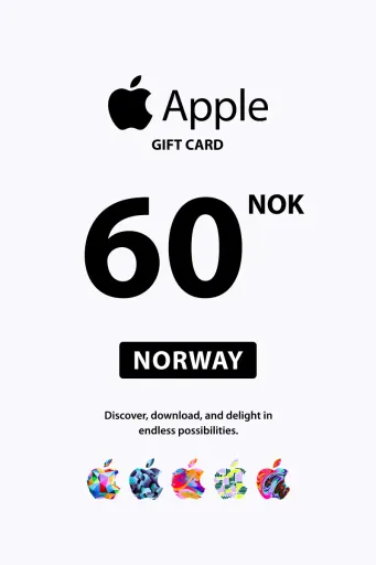 Apple 60 NOK Gift Card (Norway) - Digital Key