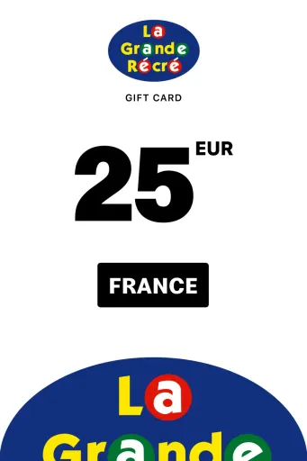 La Grande Recre 25 EUR Gift Card (France) - Digital Key