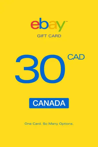 eBay 30 CAD Gift Card (Canada) - Digital Key