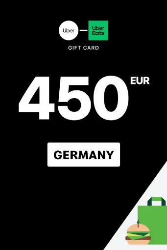 Uber & Uber Eats 450 EUR Gift Card (Germany) - Digital Key