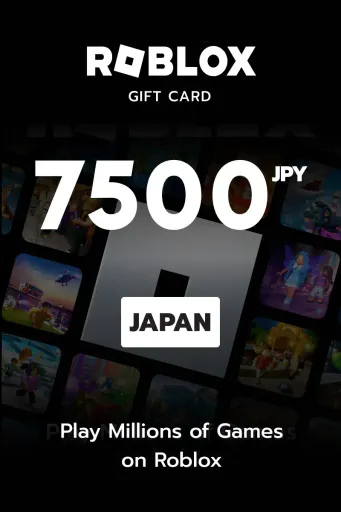 Roblox 7500 JPY Gift Card (Japan) - Digital Key