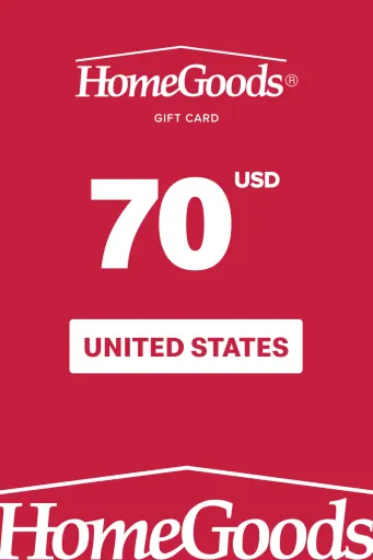 Homegoods 70 USD Gift Card (United States) - Digital Key