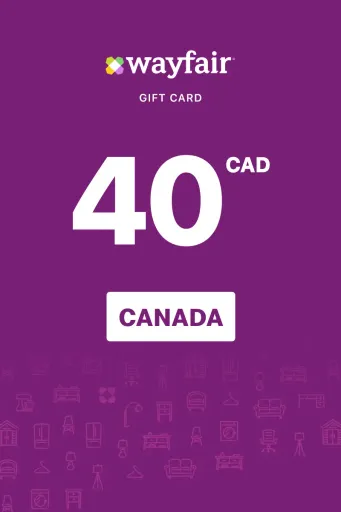 Wayfair 40 CAD Gift Card (Canada) - Digital Key