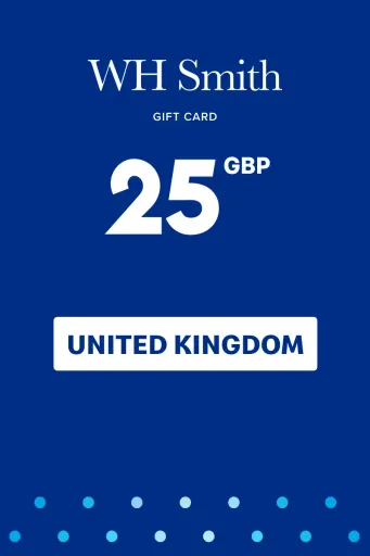 Product Image - WHSmith 25 GBP Gift Card (United Kingdom) - Digital Key