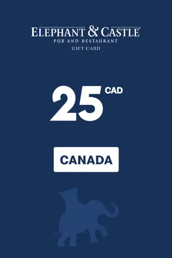 Elephant & Castle 25 CAD Gift Card (Canada) - Digital Key
