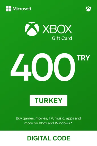 Xbox 400 TRY Gift Card (Turkey) - Digital Key
