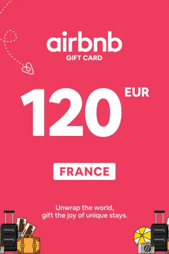 Airbnb 120 EUR Gift Card (France) - Digital Key