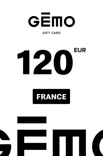 Gemo 120 EUR Gift Card (France) - Digital Key