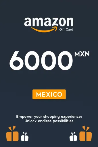 Amazon 6000 MXN Gift Card (Mexico) - Digital Key