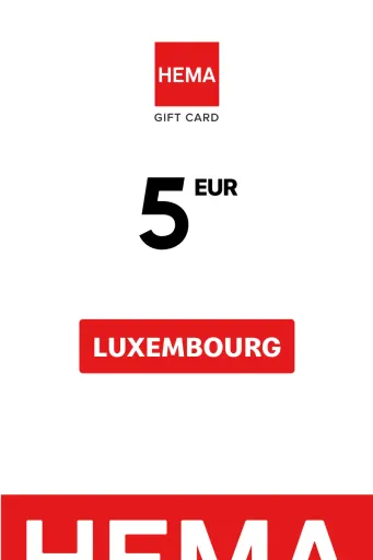 HEMA 5 EUR Gift Card (Luxembourg) - Digital Key