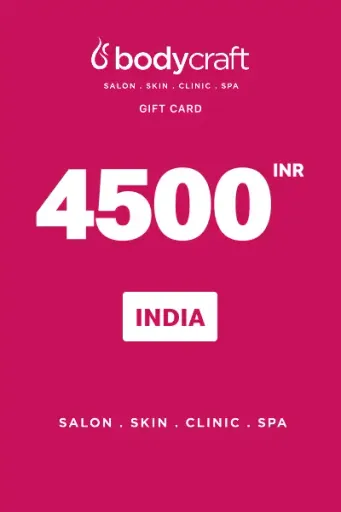 Body Craft 4500 INR Gift Card (India) - Digital Key