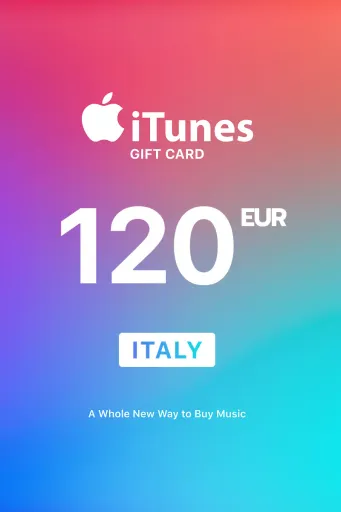 Apple iTunes 120 EUR Gift Card (Italy) - Digital Key
