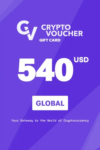 Crypto Voucher (USDC) 540 USD Gift Card (Global) - Digital Key