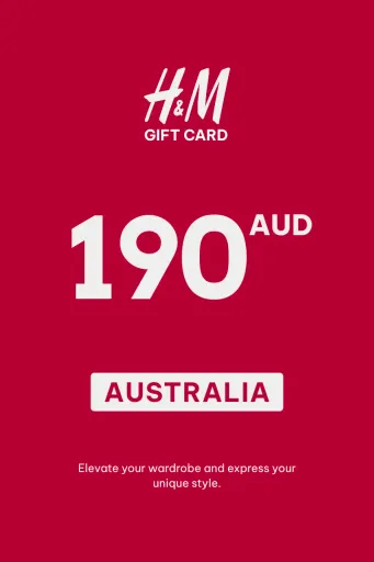 H&M 190 AUD Gift Card (Australia) - Digital Key