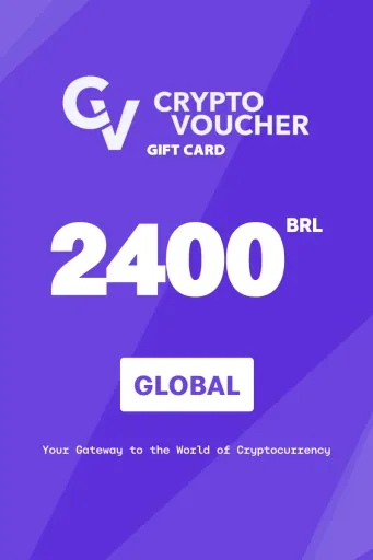 Crypto Voucher 2400 BRL Gift Card (Global) - Digital Key