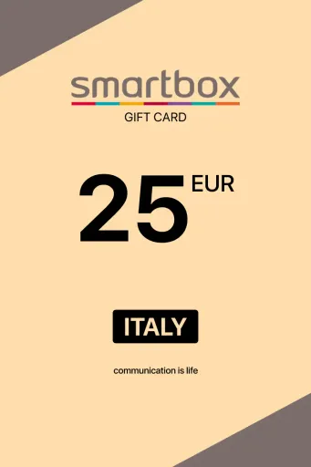Smartbox 25 EUR Gift Card (Italy) - Digital Key