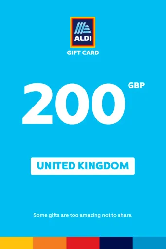 ALDI 200 GBP Gift Card (United Kingdom) - Digital Key