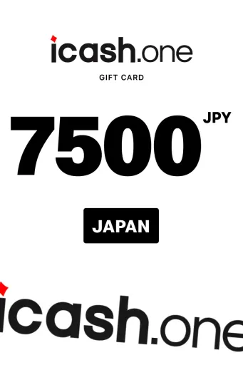 iCash.one 7500 JPY Gift Card (Japan) - Digital Key