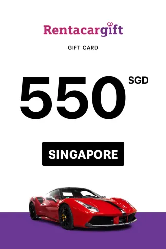 RentaCar Gift 550 SGD Gift Card (Singapore) - Digital Key