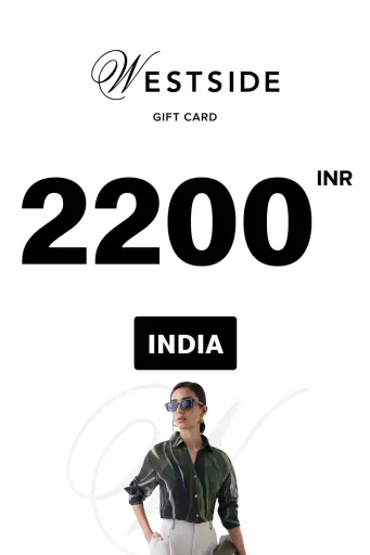 Westside 2200 INR Gift Card (India) - Digital Key
