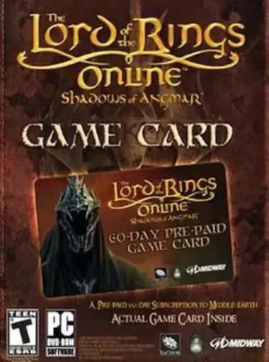 Lord of the Rings Online Time Card 60 days Subscription (Europe) - Digital Key
