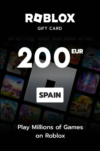 Roblox 200 EUR Gift Card (Spain) - Digital Key