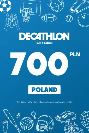 Decathlon 700 PLN Gift Card (Poland) - Digital Key