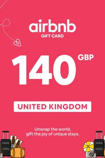 Product Image - Airbnb 140 GBP Gift Card (United Kingdom) - Digital Key