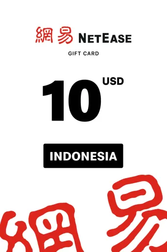 NetEase Pay 10 USD Gift Card (Indonesia) - Digital Key