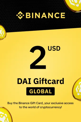 Binance (DAI) 2 USD Gift Card (Global) - Digital Key
