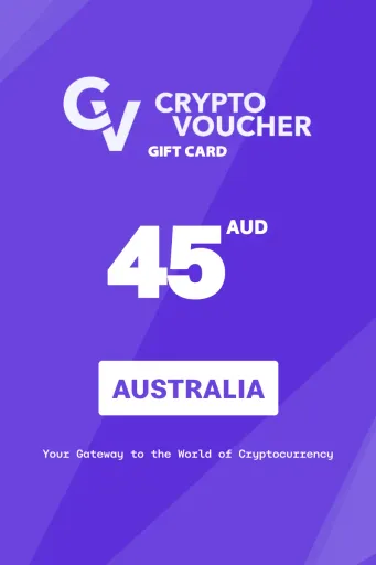 Crypto Voucher 45 AUD Gift Card (Australia) - Digital Key
