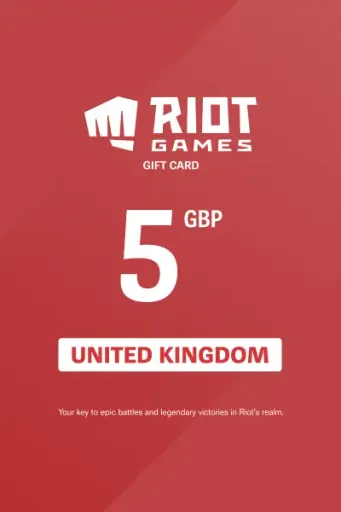 Riot Access 5 GBP Gift Card (United Kingdom) - Digital Key