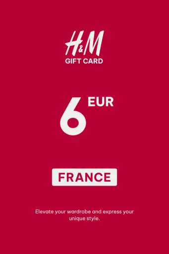 H&M 6 EUR Gift Card (France) - Digital Key