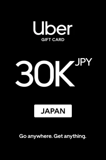 Uber 30000 JPY Gift Card (Japan) - Digital key